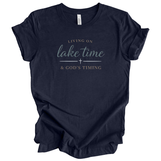 Living On Lake Time Graphic Tee