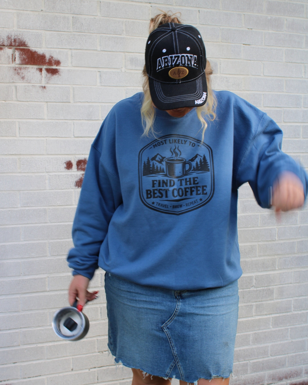 Most Likely to Find the Best Coffee Crewneck Sweatshirt