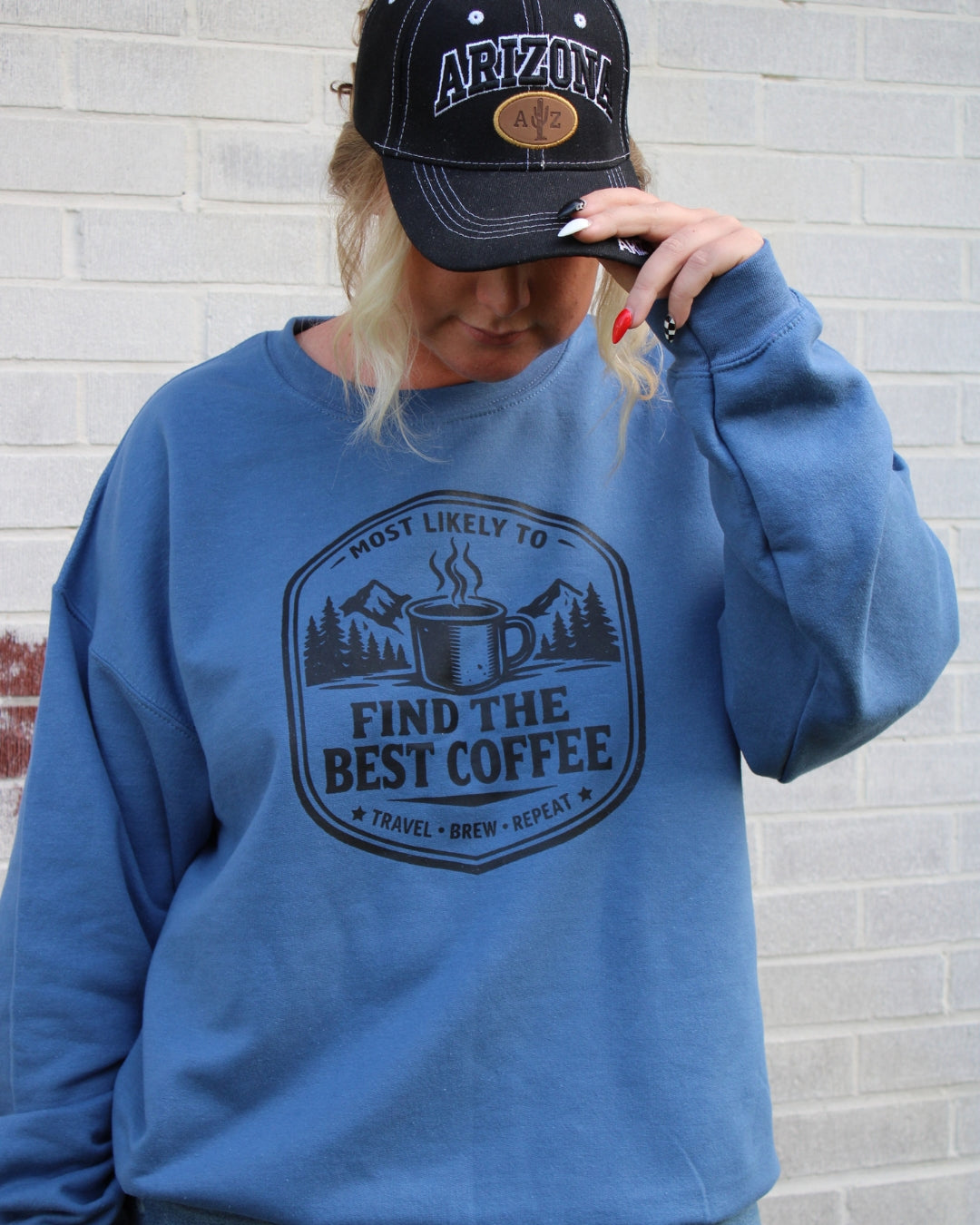 Most Likely to Find the Best Coffee Crewneck Sweatshirt