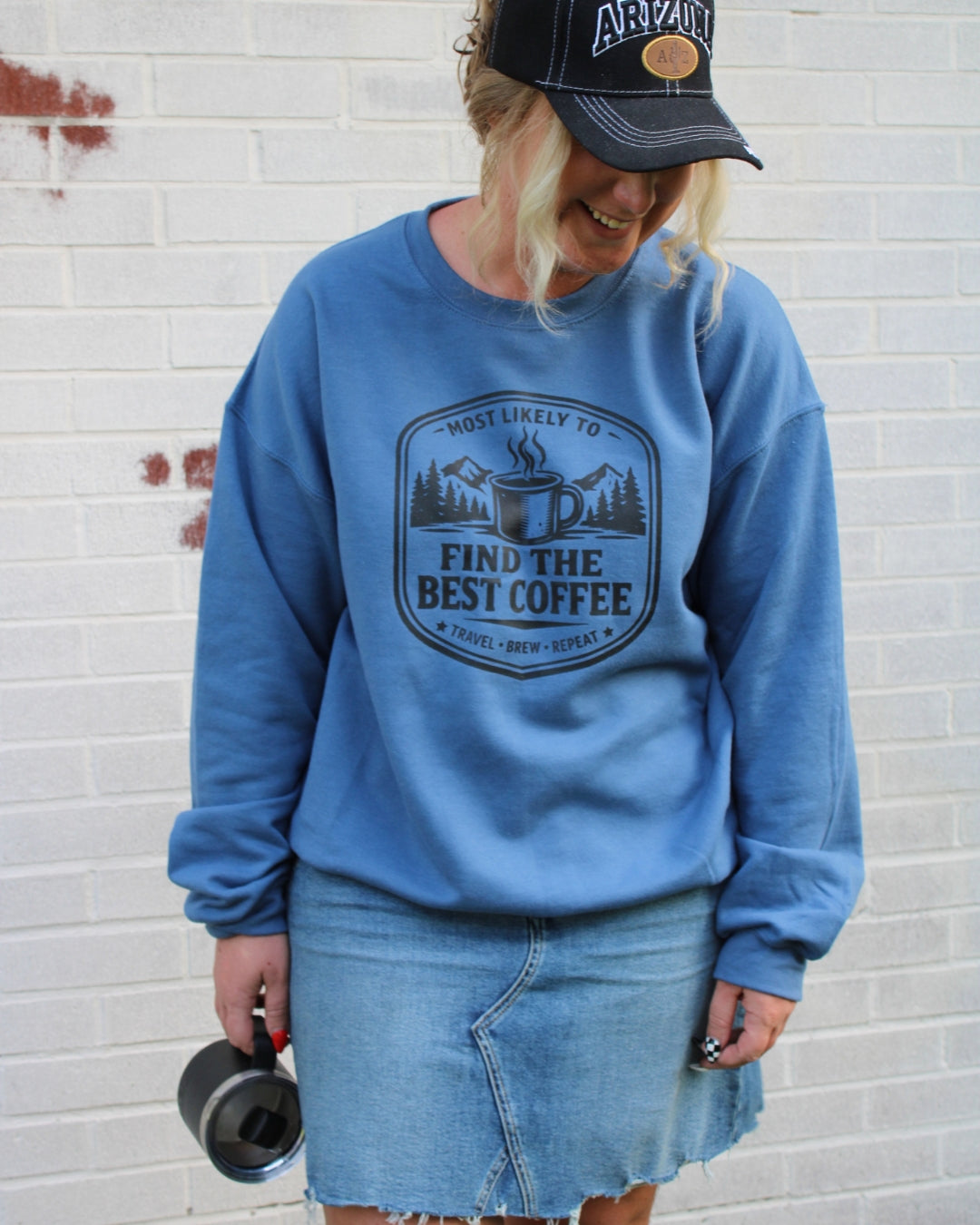 Most Likely to Find the Best Coffee Crewneck Sweatshirt