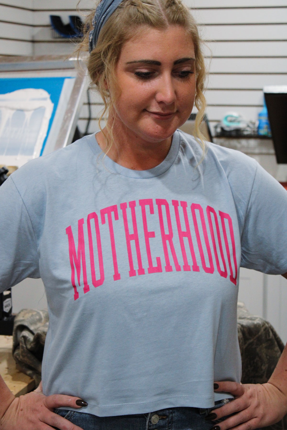 MOTHERHOOD Crop Top