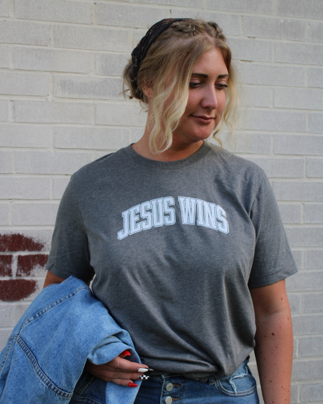 Jesus Wins Graphic Tee