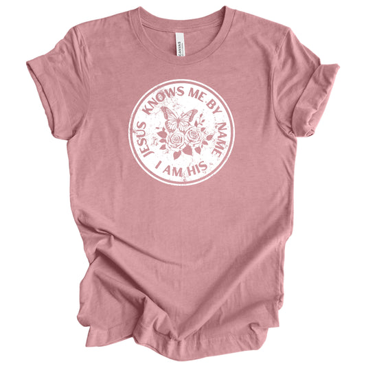 Jesus Knows My Name Graphic Tee