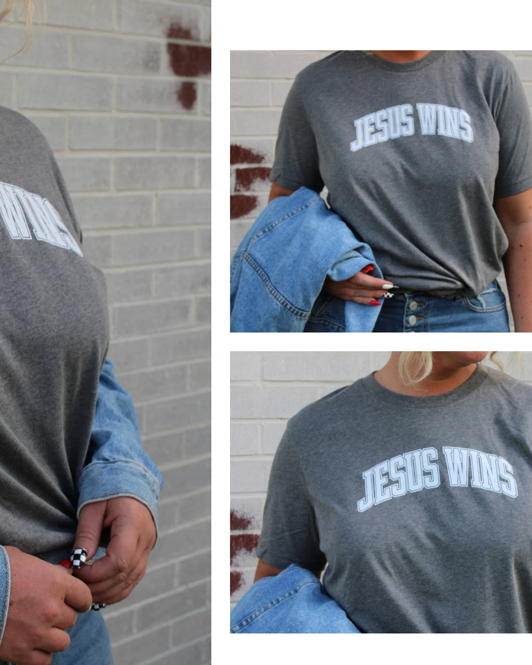 Jesus Wins Graphic Tee