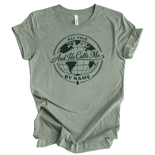 Jesus Knows My Name Graphic Tee