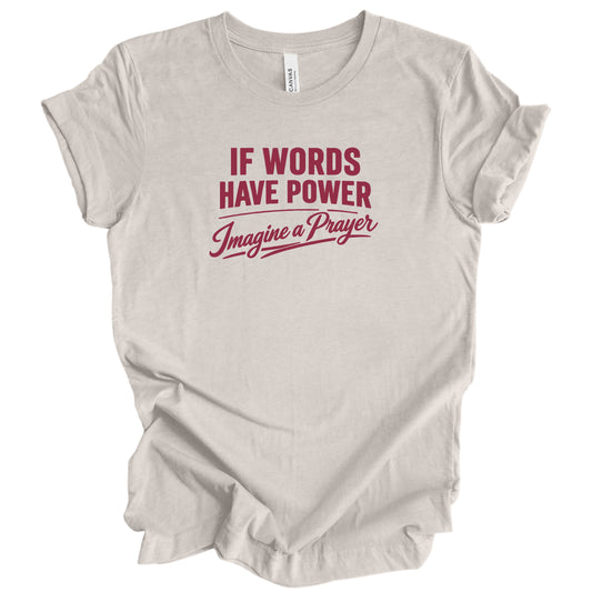 Imagine a Prayer Graphic Tee