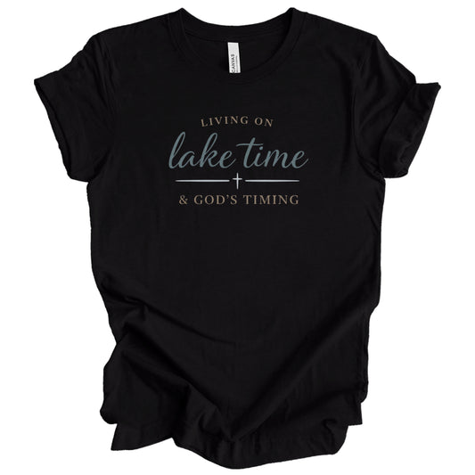 Living On Lake Time Graphic Tee